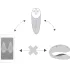 We-Vibe Chorus - parvibrator med appstyrning - uppladdningsbar - orange