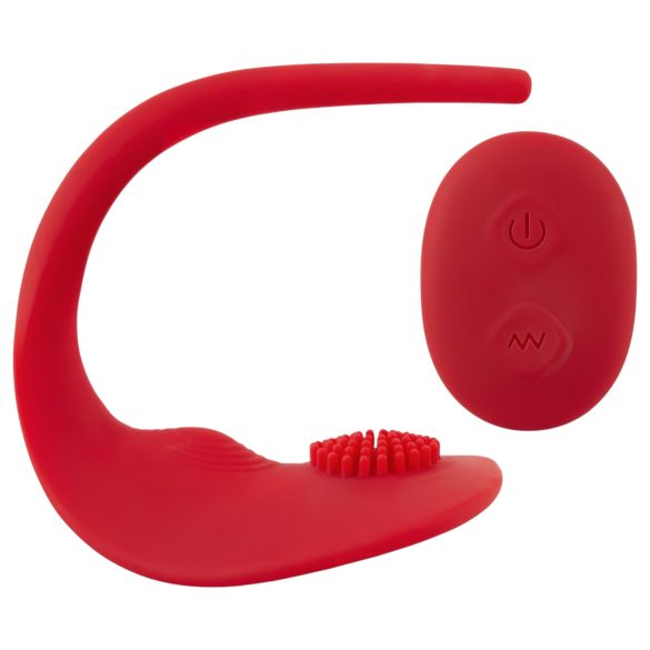 SMILE Slim Panty - Uppladdningsbar & trådlös klitorisstimulator (röd)