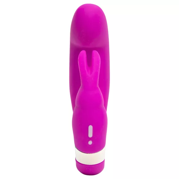 Happyrabbit - G-punkt vibrator med klitorisarm - uppladdningsbar lila