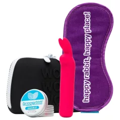   Happyrabbit - klitorisvibrator set - uppladdningsbar - 4 delar