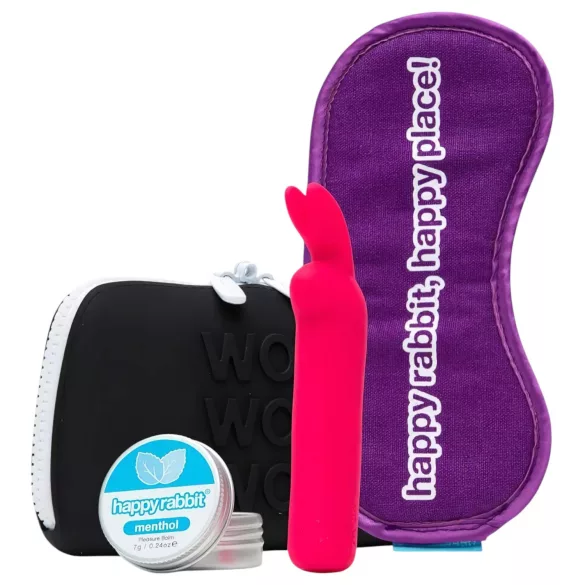 Happyrabbit - klitorisvibrator set - uppladdningsbar - 4 delar