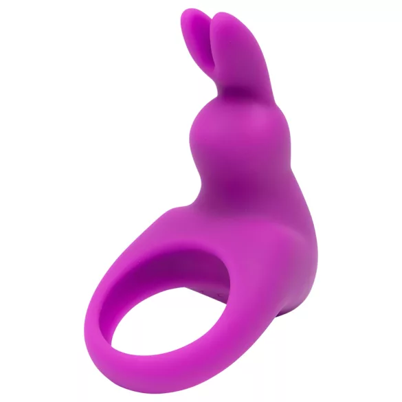 Happyrabbit - penisring med vibration - förvaringsbox - lila