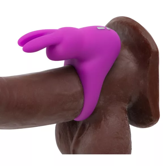 Happyrabbit - penisring med vibration - förvaringsbox - lila