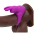 Happyrabbit - penisring med vibration - förvaringsbox - lila