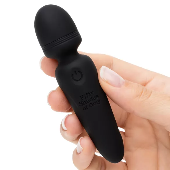 Fifty Shades of Grey - mini massagestav - svart