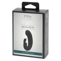 Fifty Shades of Grey Sensation - rabbitvibrator - svart