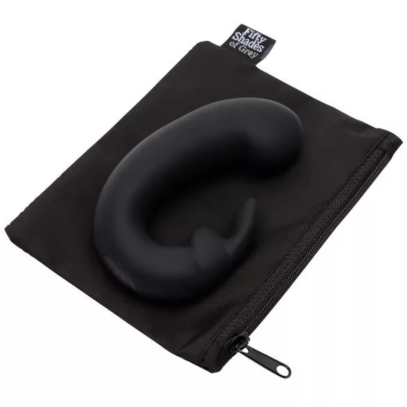 Fifty Shades of Grey Sensation - rabbitvibrator - svart
