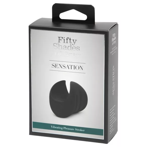 Fifty Shades of Grey - penismassagerare med vibration - svart