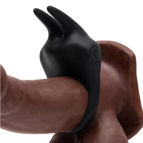 Fifty Shades of Grey - klitorisstimulerande penisring - svart