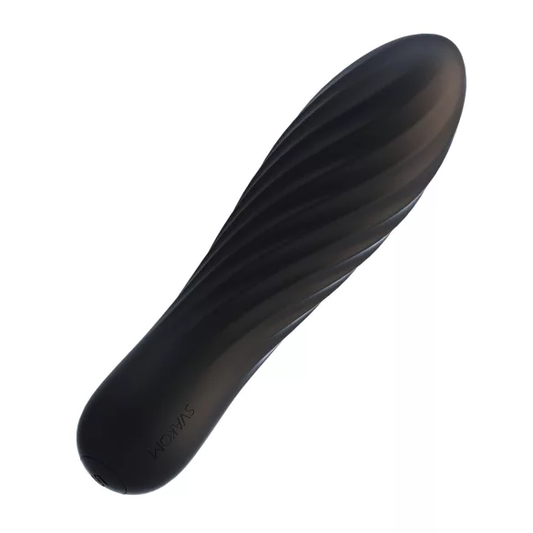 Svakom Tulip - uppladdningsbar mini stavvibrator (svart)