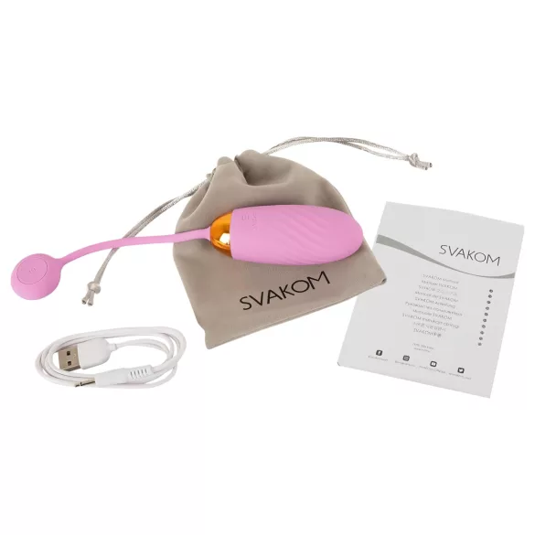 Svakom Ella Neo - vibratorägg med appstyrning - rosa