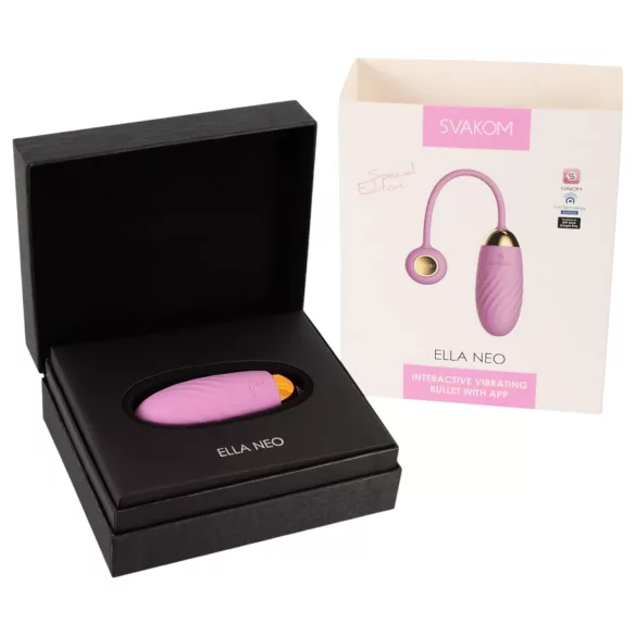 Svakom Ella Neo - vibratorägg med appstyrning - rosa