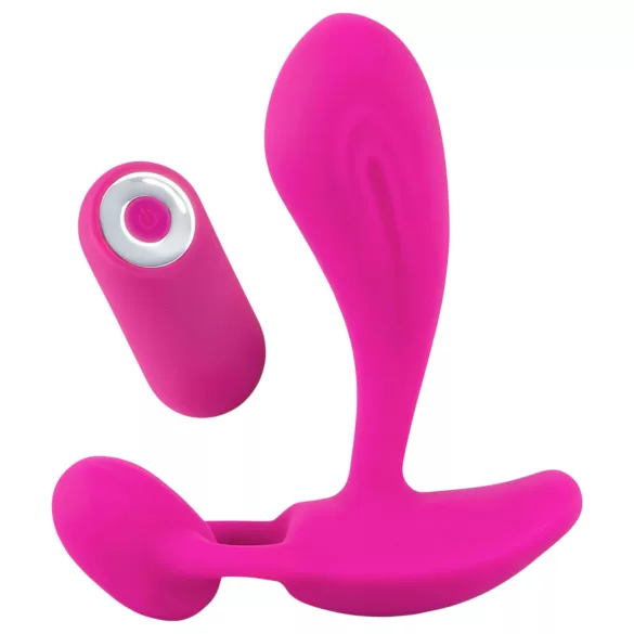 SMILE RC - G-punktsvibrator med fjärrkontroll - uppladdningsbar - rosa