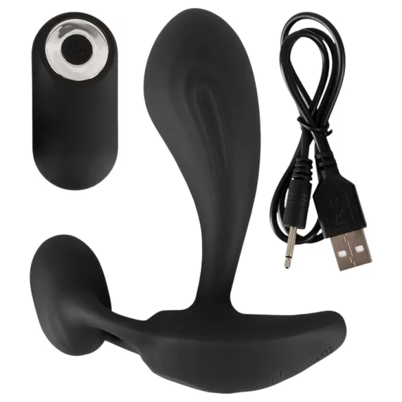 Rebel RC - 2-i-1 prostata massagerare (svart)