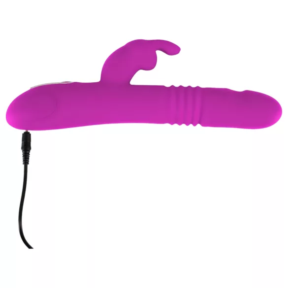 SMILE Rabbit - vibrator med klitorisstimulans och roterande funktion - rosa