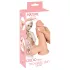 Nature Skin - dildo med hudliknande yta - 20cm - naturfärg