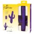 SMILE Triple - uppladdningsbar, trippelarmad roterande vibrator (lila)