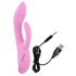 SMILE Nodding - laddningsbar vibrator med klitorisstimulans (rosa)