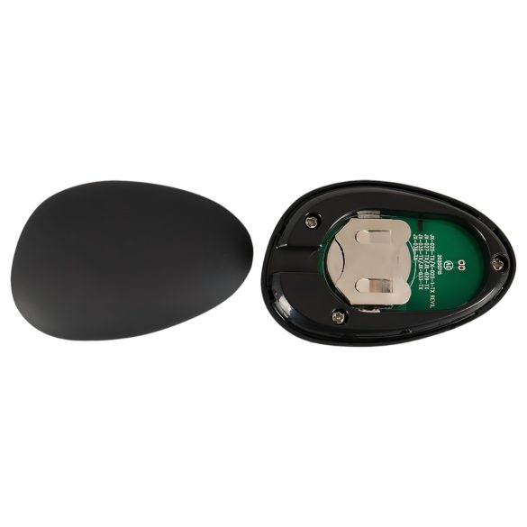 Rebel - penisring och pungvibrator - uppladdningsbar - svart