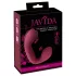 Javida Thumping - pulserande G-punkt & klitoris-vibrator (röd)
