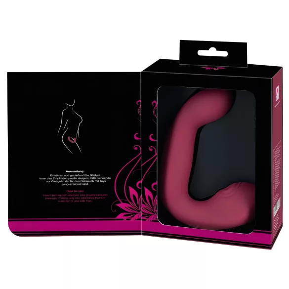 Javida Thumping - pulserande G-punkt & klitoris-vibrator (röd)