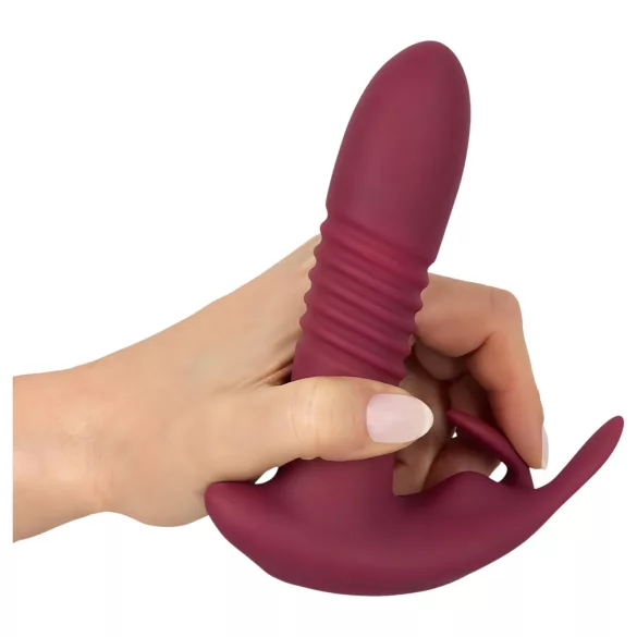 Javida RC - klitorisstimulator med fjärrkontroll - 3 lägen - röd