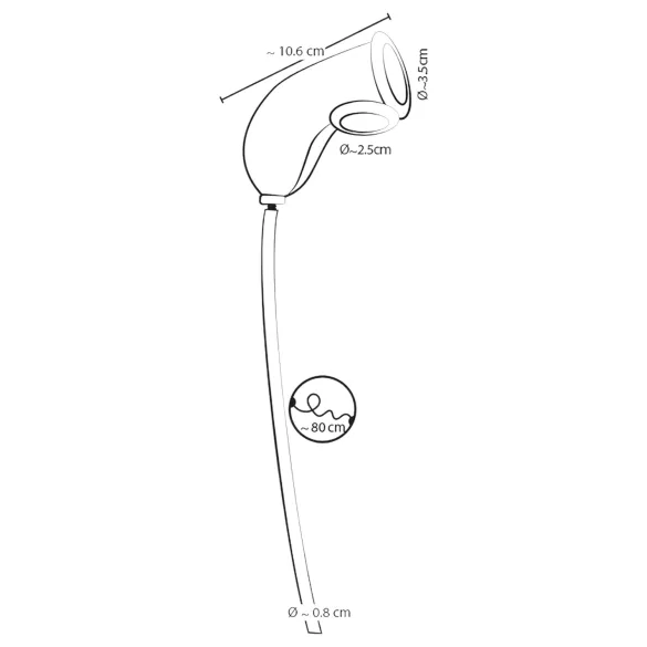 You2Toys Piss Play Sleeve - penishylsa med avledningsslang (transparent)