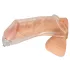 You2Toys Piss Play Sleeve - penishylsa med avledningsslang (transparent)