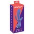 AWAQ.U 1 - uppladdningsbar, 3-armad vibrator (lila)