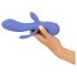 AWAQ.U 1 - uppladdningsbar, 3-armad vibrator (lila)