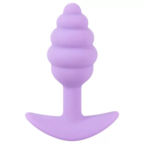 Cuties Mini Butt Plug - silikon analplugg (lila, 2,8 cm)