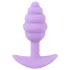 Cuties Mini Butt Plug - silikon analplugg (lila, 2,8 cm)