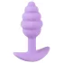 Cuties Mini Butt Plug - silikon analplugg (lila, 2,8 cm)