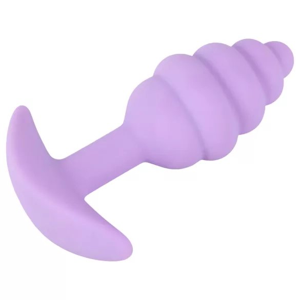 Cuties Mini Butt Plug - silikon analplugg (lila, 2,8 cm)