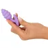Cuties Mini Butt Plug - silikon analplugg (lila, 2,8 cm)