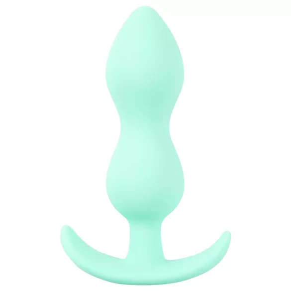 Cuties - analplugg mini - mjuk silikon - mintgrön 2,3 cm