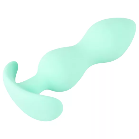 Cuties - analplugg mini - mjuk silikon - mintgrön 2,3 cm