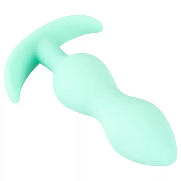 Cuties - analplugg mini - mjuk silikon - mintgrön 2,3 cm