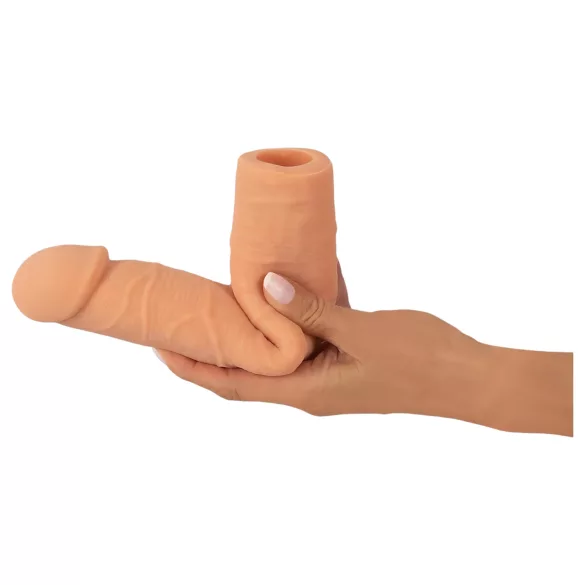 Nature Skin - penishylsa för förlängning och förtjockning - 24 cm