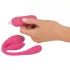 SMILE - bärbart uppladdningsbart radiostyrt vibratorägg (rosa)