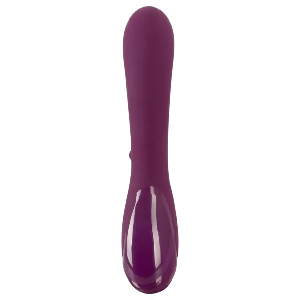 SMILE - vibrator med klitorisstimulering - uppladdningsbar 3 motorer - lila