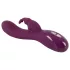 SMILE - vibrator med klitorisstimulering - uppladdningsbar 3 motorer - lila