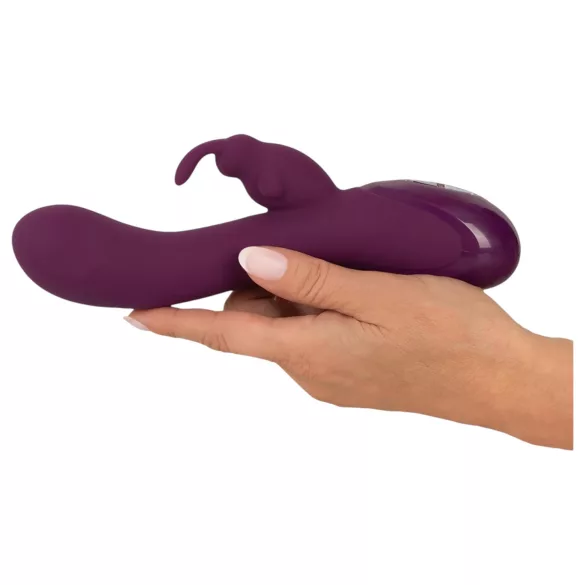 SMILE - vibrator med klitorisstimulering - uppladdningsbar 3 motorer - lila