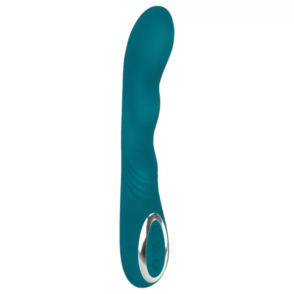 Smile - G-punkt vibrator uppladdningsbar vattentät roterande grön