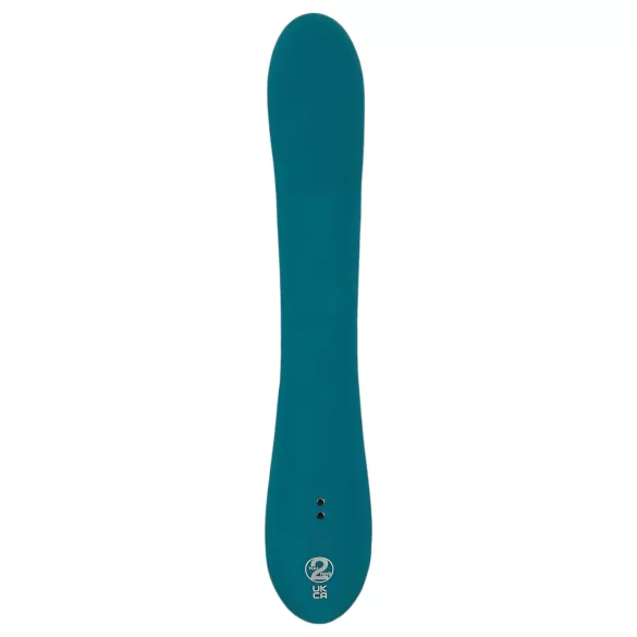 Smile - G-punkt vibrator uppladdningsbar vattentät roterande grön