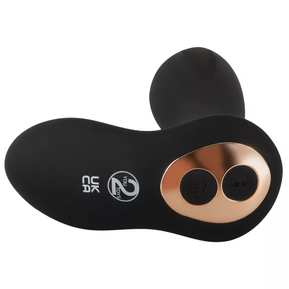 XOUXOU - bärbar elektro G-punkt och P-punkt vibrator - svart