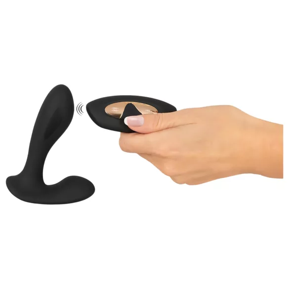 XOUXOU - bärbar elektro G-punkt och P-punkt vibrator - svart