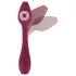 You2Toys Rosenrot - G-punkt vibrator - böjbar - röd
