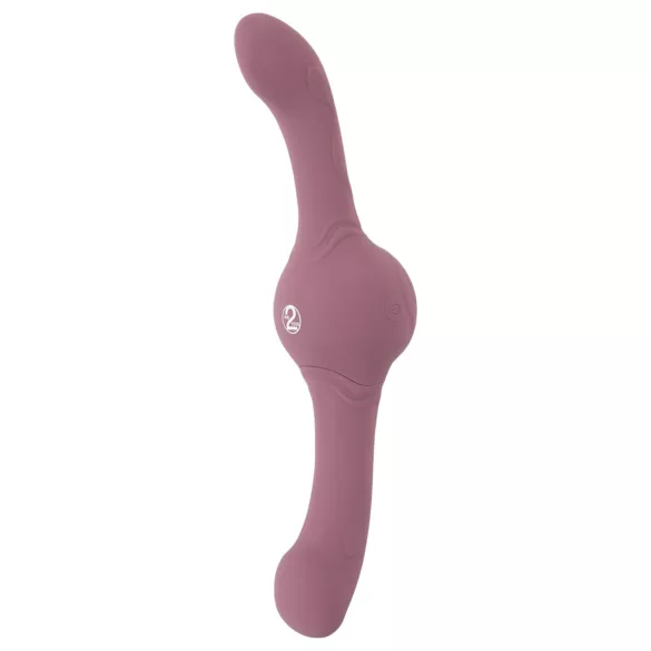 You2Toys - dubbeländad vibrator - lila