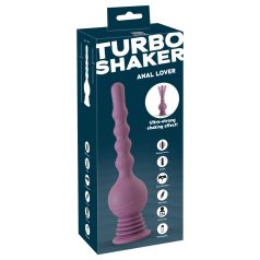 You2Toys - analvibrator med vibrator - lila
